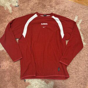 VTG 90s Alabama Authentic NIKE Sweatshirt Mens XL Crimson Red Cozy Long Sleeve